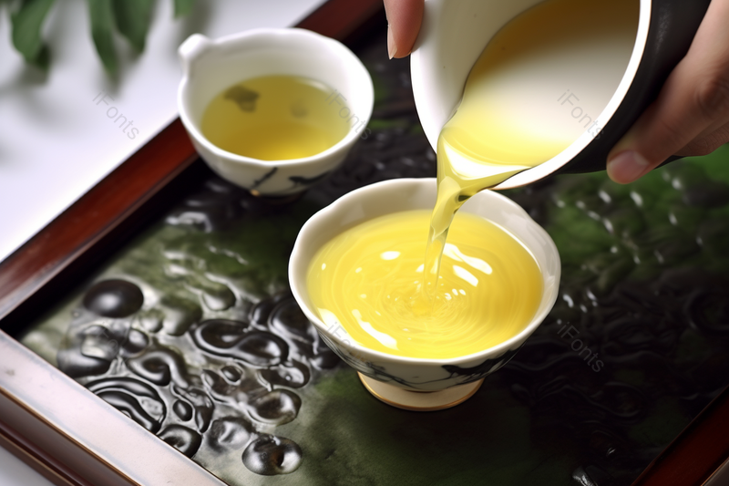 冲茶倒茶进茶杯中实拍摄影图,高清,摄影图,摄影图片,图片大全,摄影图免费下载